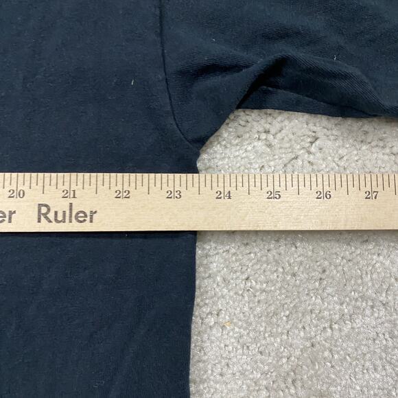 VTG Deacon Fish Fry Shirt Mens XL Black Band Tee Christian Rock Ps 63:1 90s - Picture 5 of 6